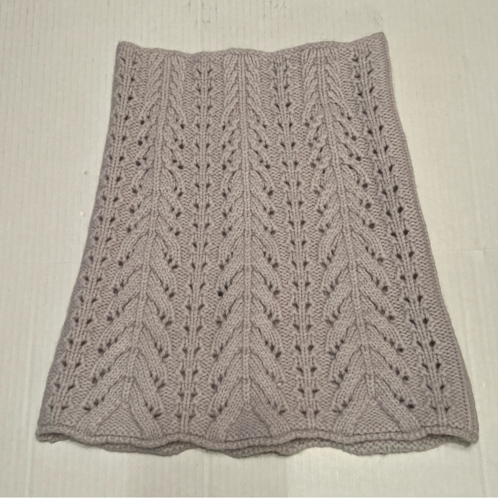 Luxton S-M Turtleneck Warmer Scarf Gray